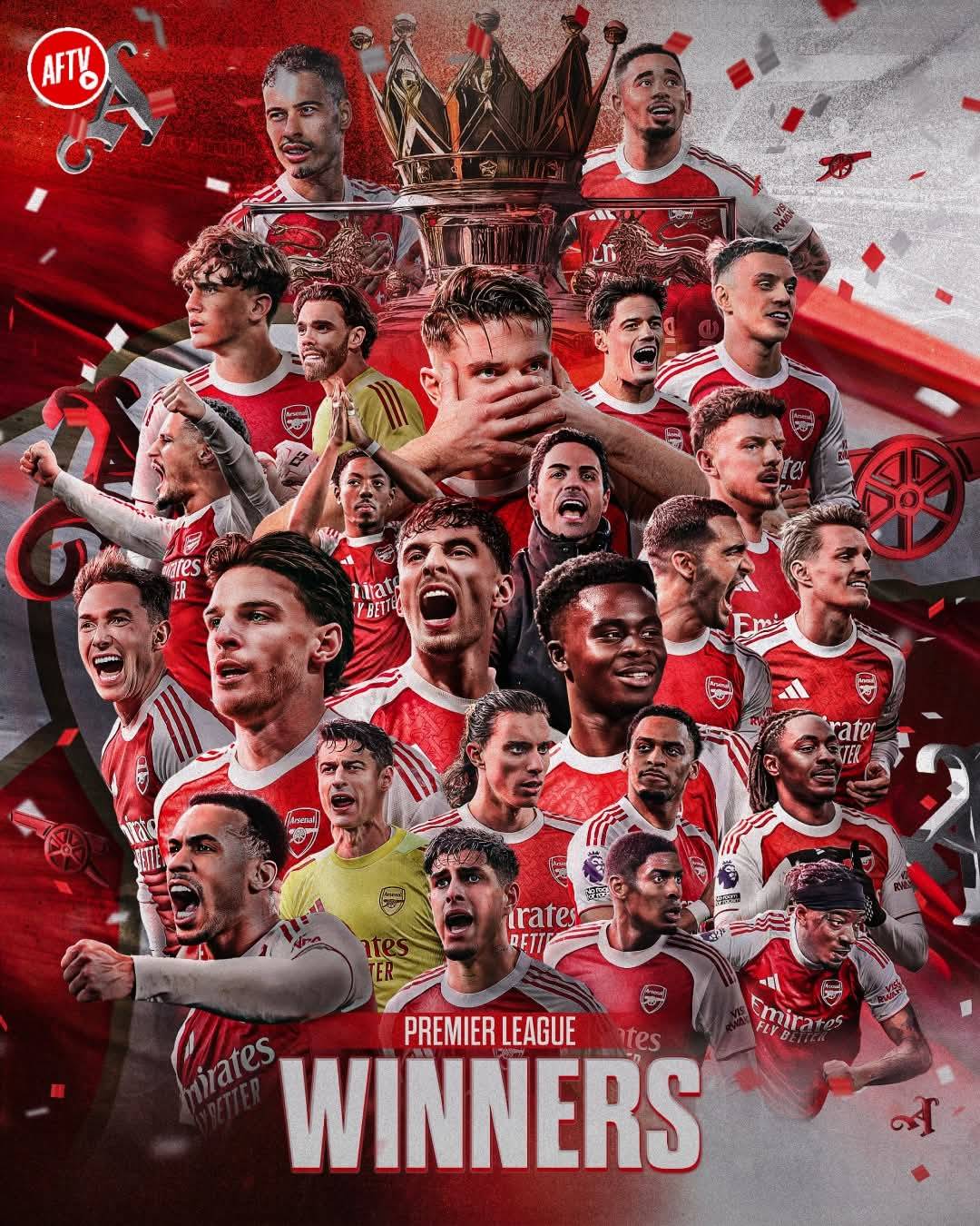 Congratulations to Gunners