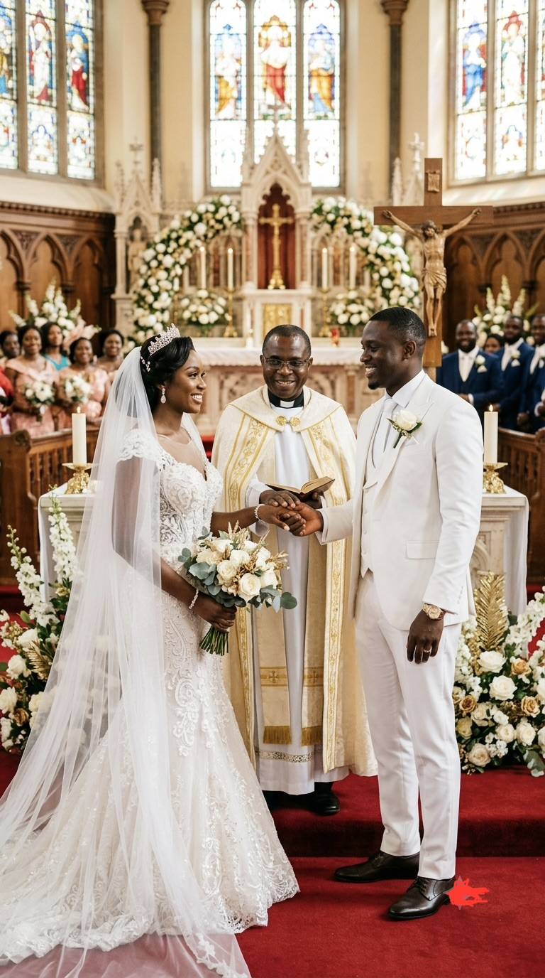 Someone said he will only do a traditional and church wedding and will never do a court wedding.
Th...