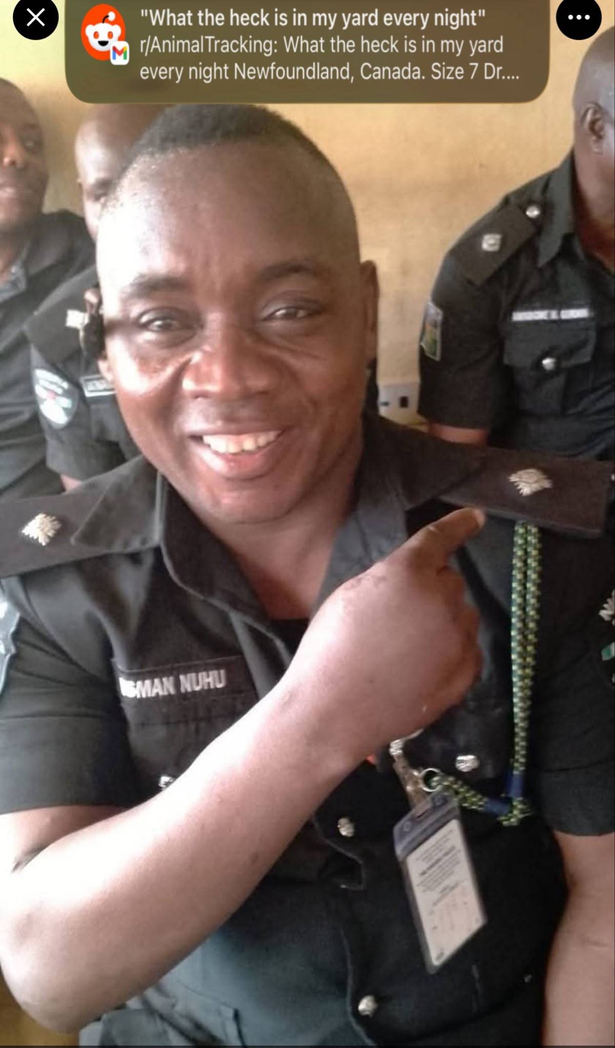 This is the face of ASP Nuhu Usman a.k.a Ogbegbes, the killer cop that killed a waybill suspect in e...
