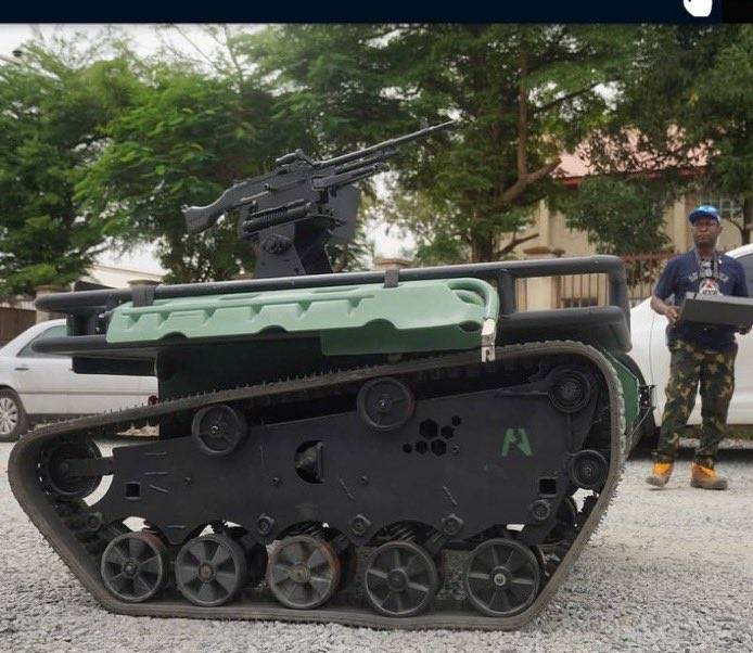 The Nigeria 🇳🇬 Army has new equipment