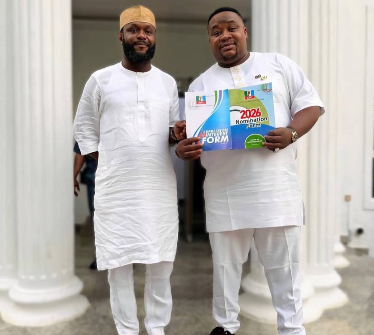Cubana Chief Priest has bought the APC House of Reps. nomination forms to run for the Orsu/Orlu/Oru...