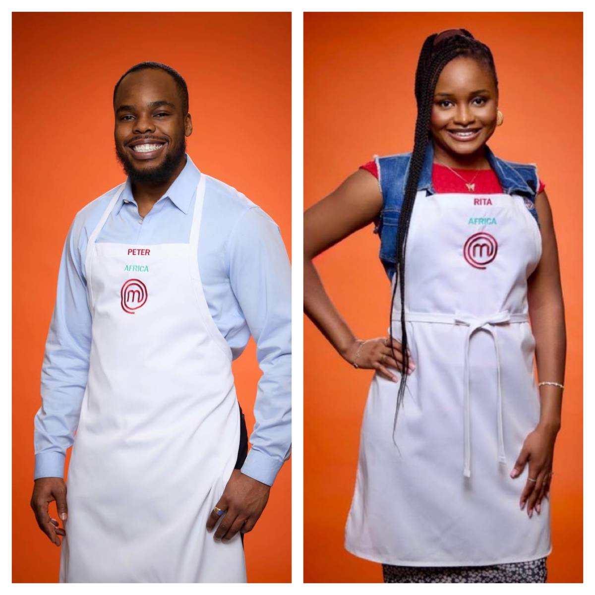 Rita Igbinoba and Peter Olaniyi are set to represent Nigeria and Africa at Masterchef competition wh...
