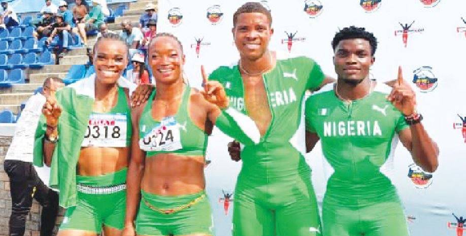 Nigeria secure 2027 World Champs mixed 4x100m ticket