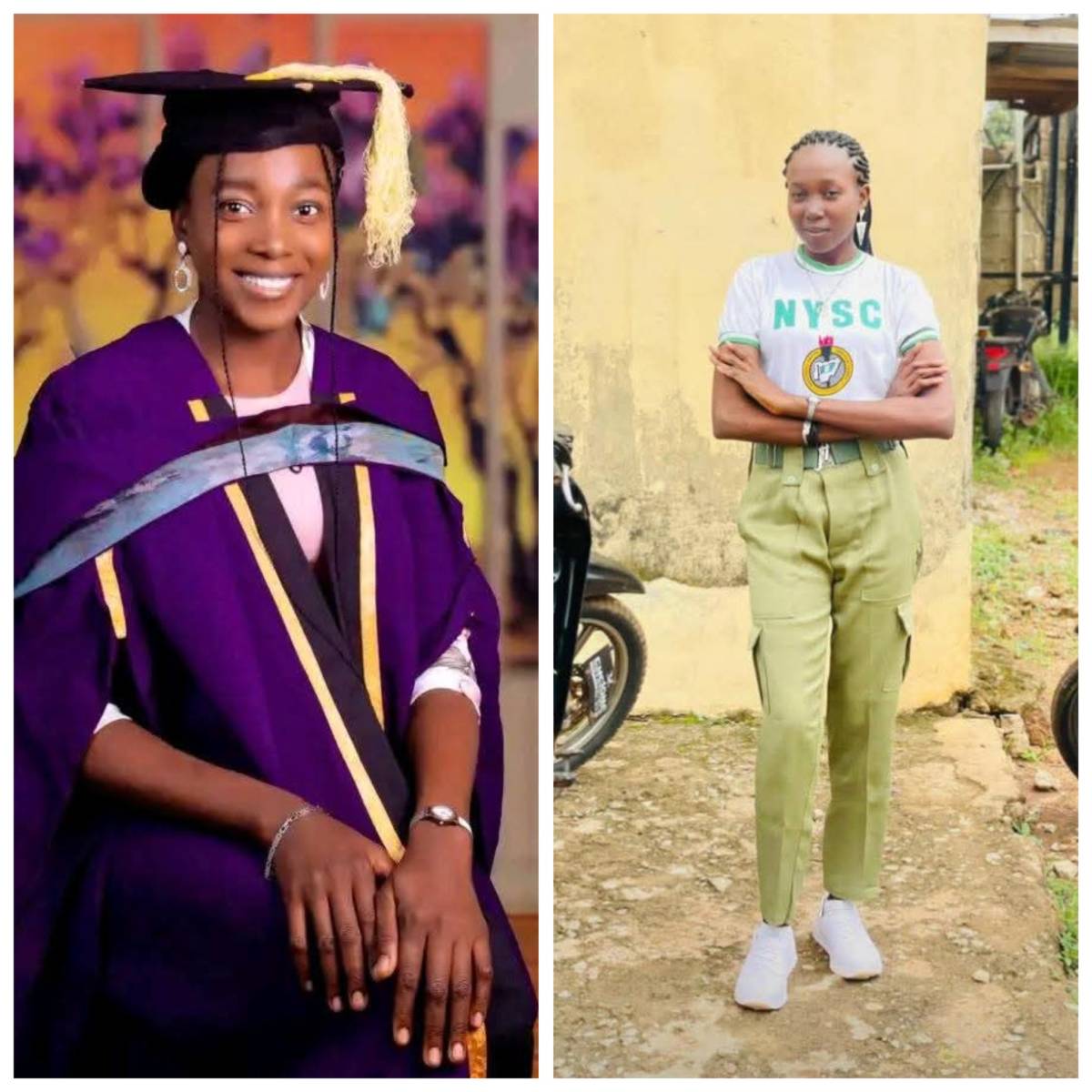 A young woman identified as Blessing, reportedly slumped and d!ed while singing on the altar in a ch...