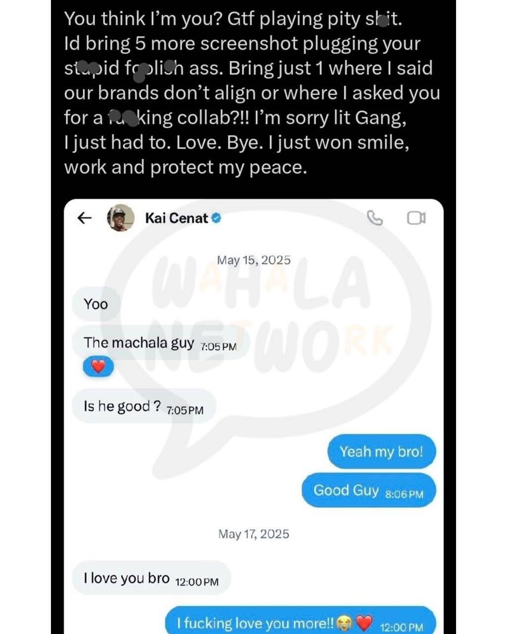 Shank has replied Carter Efe