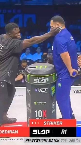 “I once slapped someone and four of his teeth removed.”
~ Nigerian Power slapper Kabiru Adediran