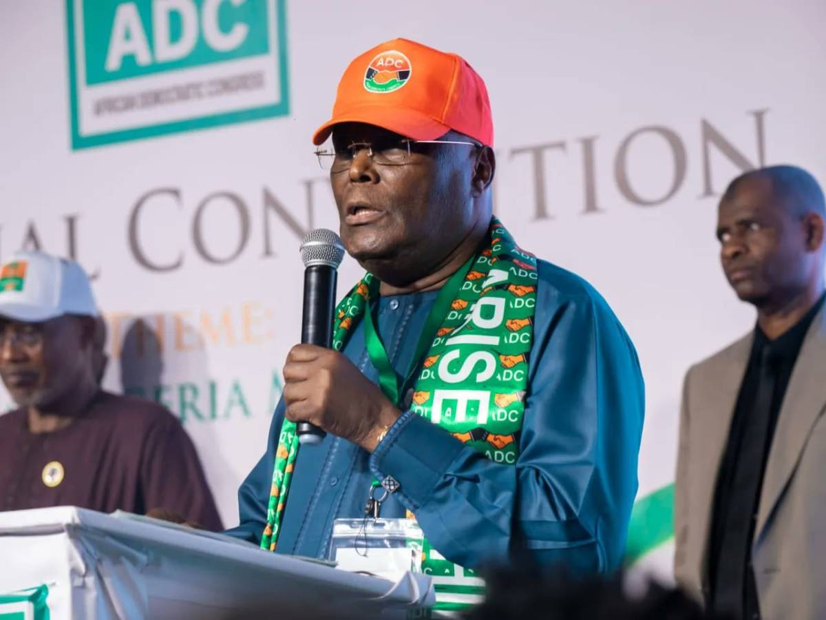 The African Democratic Congress (ADC) has confirmed that former Vice President Atiku Abubakar has of...