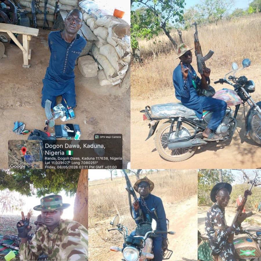 Operation Fansan Yamma has arrested Ibrahim Adamu, a wanted terrorist popular on TikTok, during a sn...