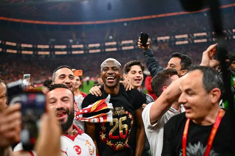 We will come again next season
~ Victor Osimhen tells Galatasaray rivals after winning league