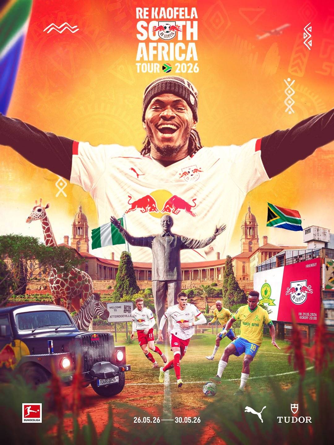 German bundesliga side, RB Leipzig has selected Nigerian man, Dikeh to be among the content creators...