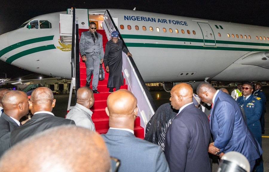 President Bola Tinubu has arrived Kenya for high-level discussions on investment, innovation, climat...