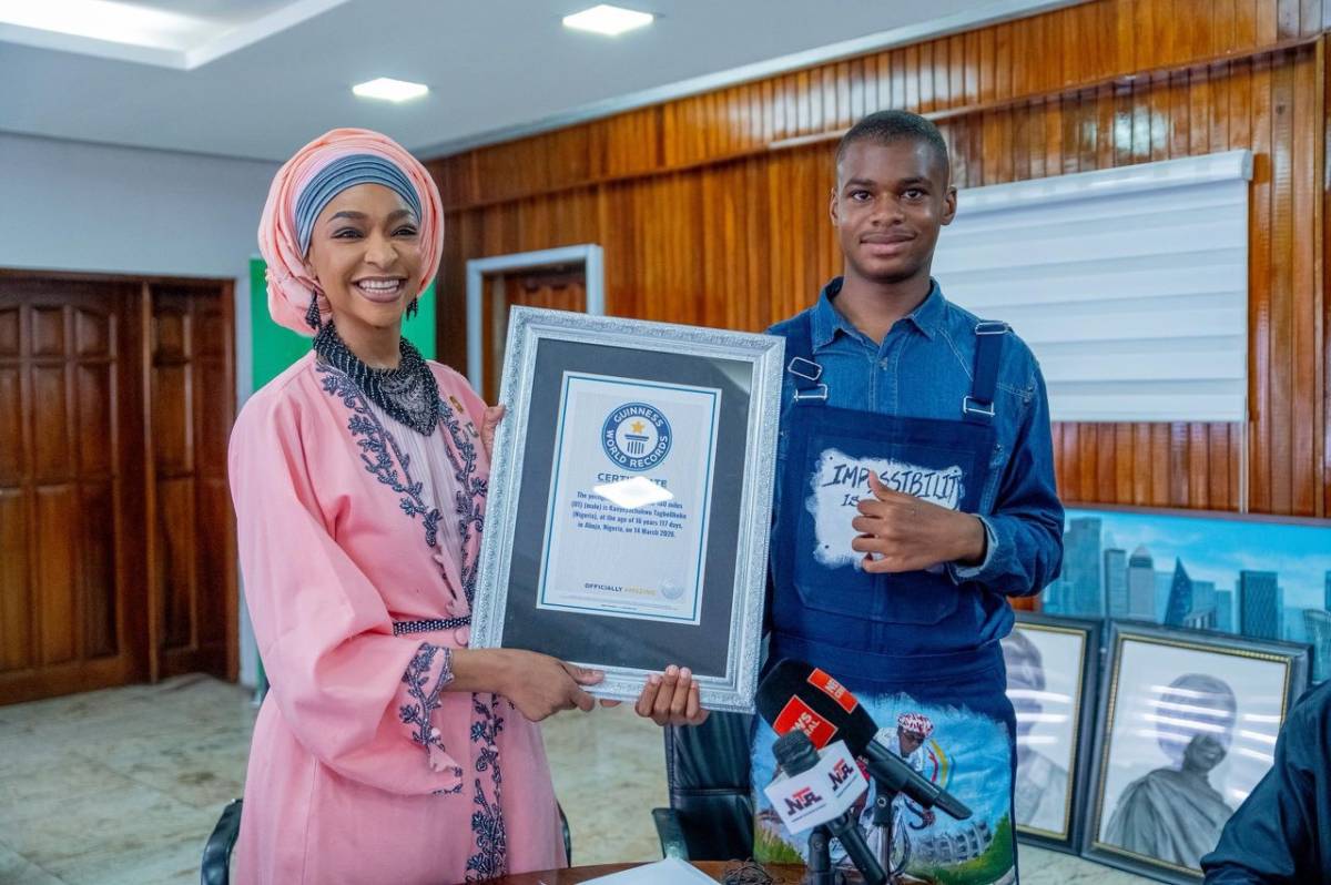 Nigeria’s Minister of Art, Culture, Tourism and the Creative Economy, Barrister Hannatu Musa Musawa,...
