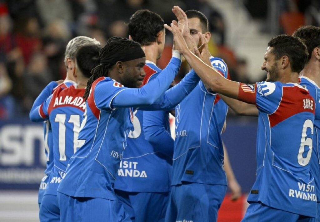 Ademola Lookman scored as Atletico edge Osasuna, Betis seal Champions League spot