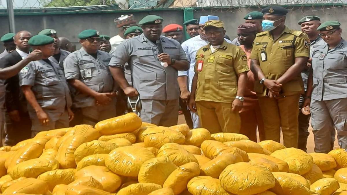 Nigeria Customs seize N6.7 billion worth of Ghana loud in Ogun State