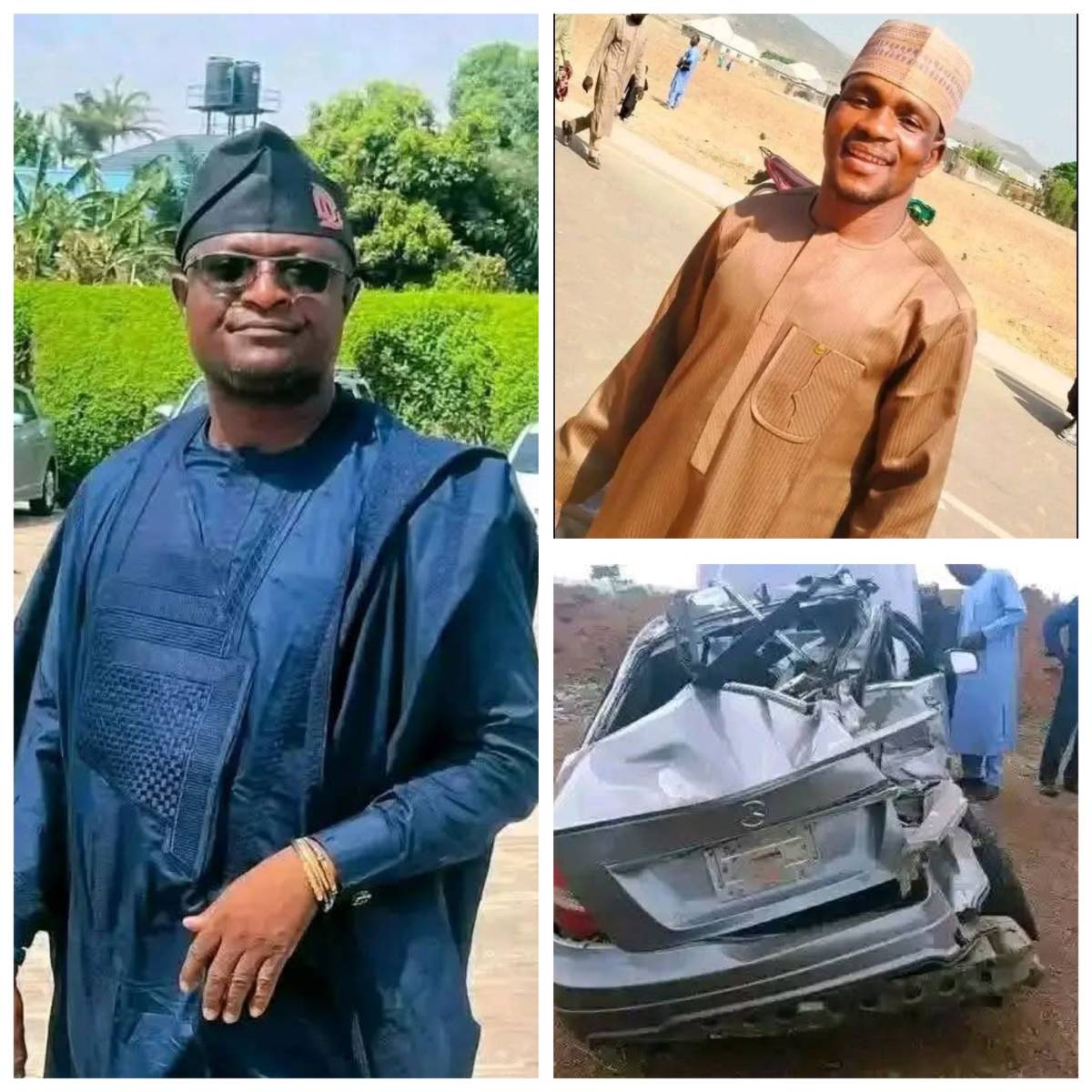 The Speaker of the Gwagwalada Area Council. Legislative Arm, Hon. Mohammed Ibrahim Ibwa and his aide...