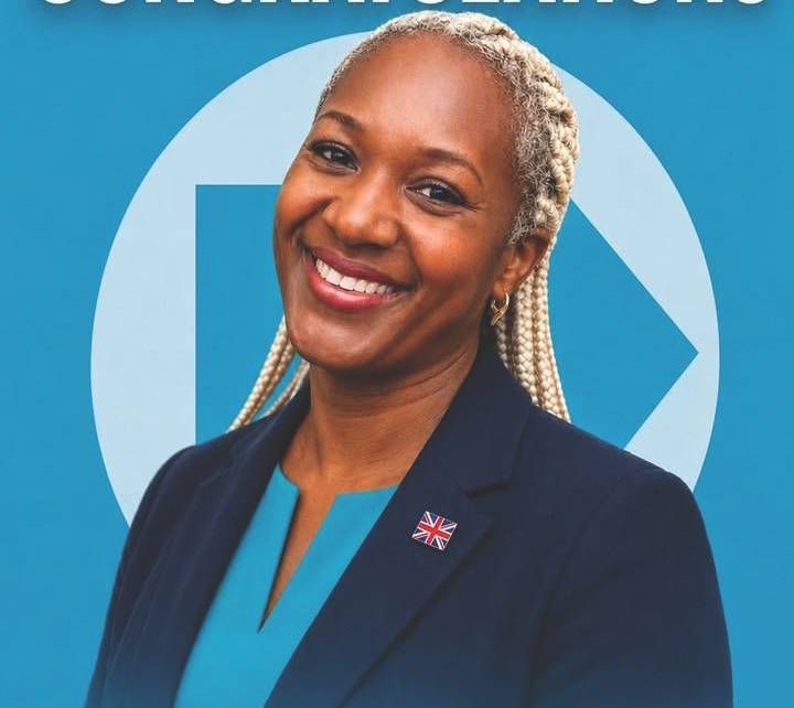 British-Nigerian councillor, Celia Hibbert, has been elected as the leader of an opposition party, R...