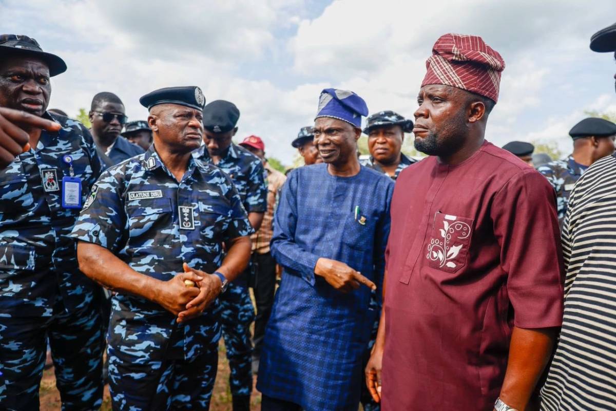 The Inspector-General of Police, Olatunji Disu, has visited communities in the Oriire Local Governme...