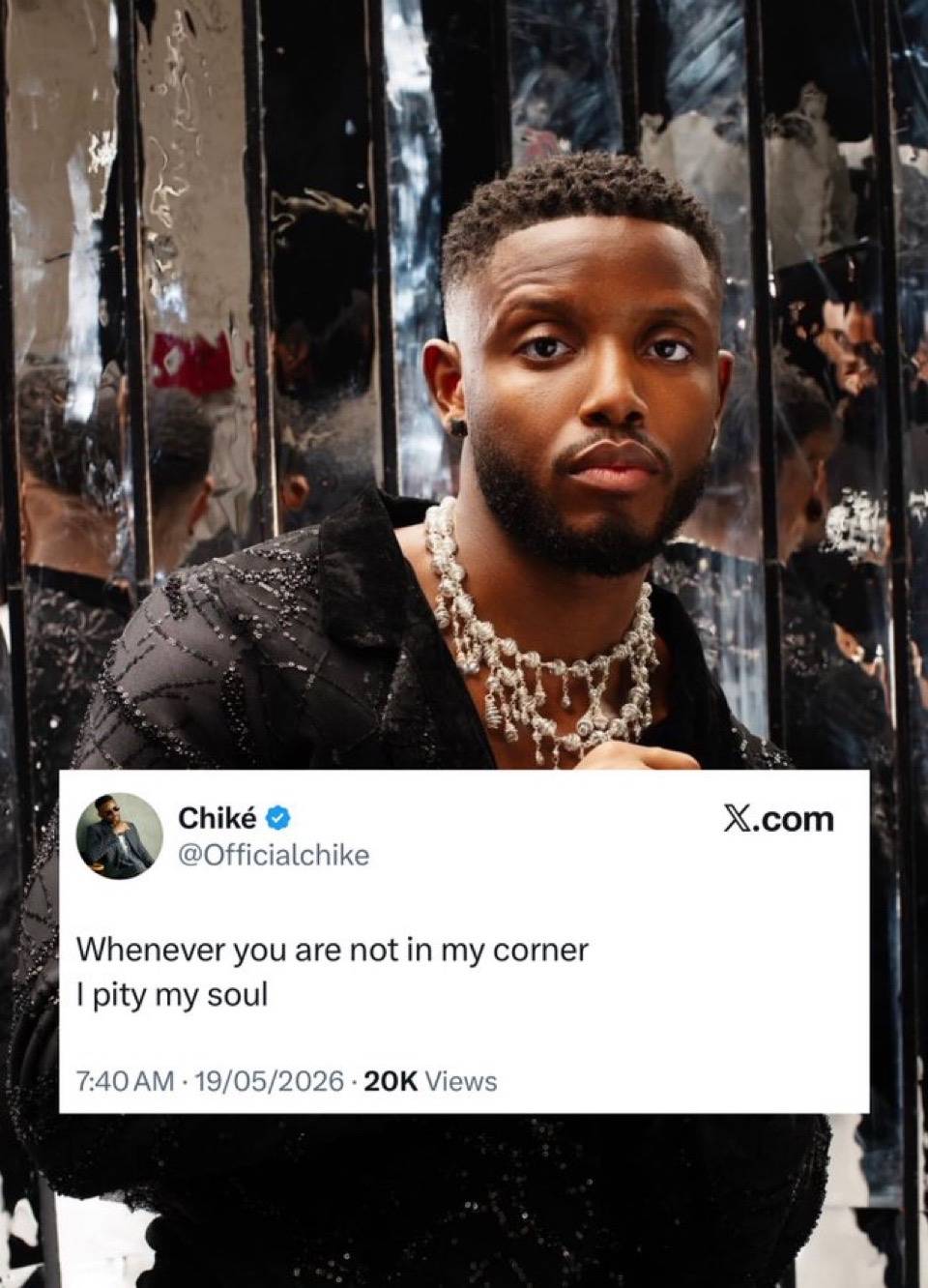 Chike reacts after Frank Edoho’s Ex-wife calls him out for Domestic Viol€nce