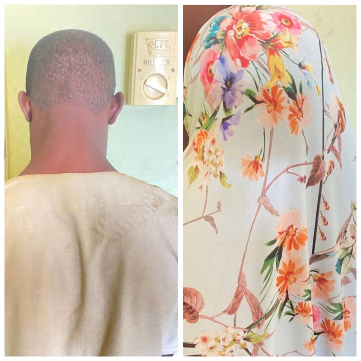 Kebbi Hisbah has released photo after arresting a man hiding inside a ‘Ghana Must-Go’ bag at a marri...