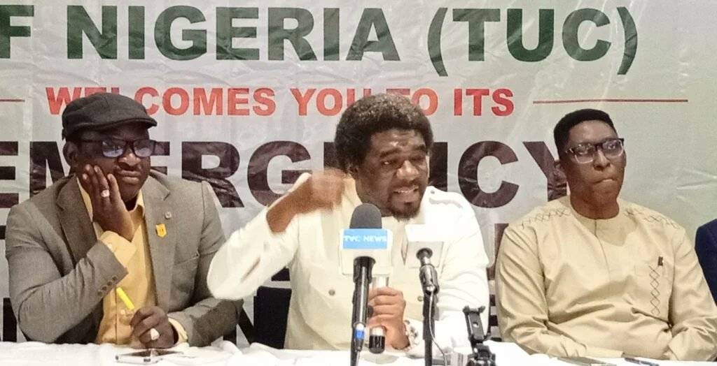 The Trade Union Congress of Nigeria has expelled 11 officers and members and suspended 14 others ove...