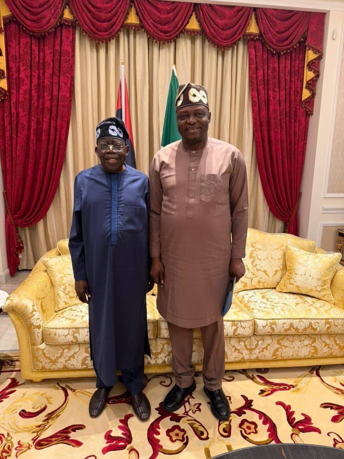 National Chairman of the APC, Prof. Nentawe Yilwatda, held a meeting with President Bola Tinubu in L...