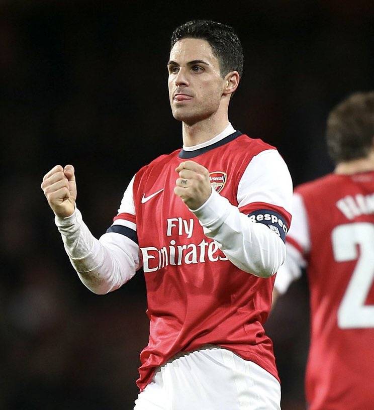 Mikel Arteta is the first manager to win the Premier League title with a club that he also played fo...