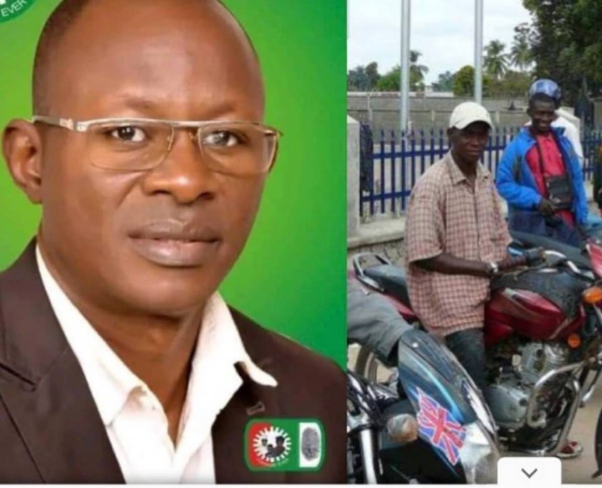 Donatus Mathew, former commercial motorcycle rider popularly known as the “okada rider", whose drama...