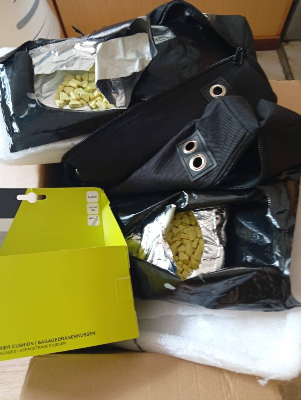 Drug burst: The National Drug Law Enforcement Agency has uncovered hundreds of MDMA pills, popularly...