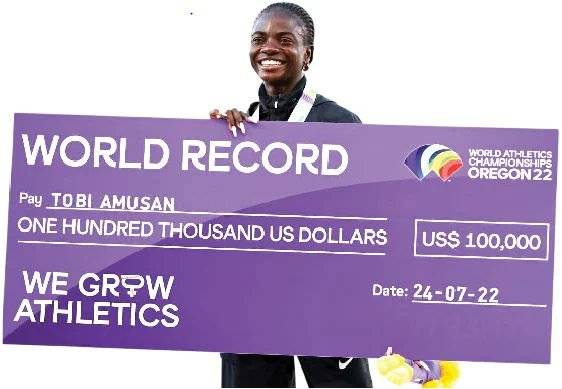 Former American middle-distance runner Kyle Merber believes those who questioned Tobi Amusan after h...