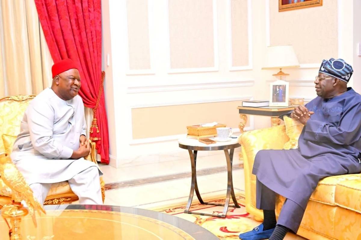 President Bola Tinubu on Tuesday received former Senate President and Chairman of the All Progressiv...