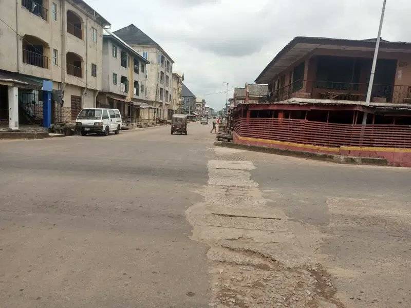Biafra Day: Umuahia, Abia state shuts down as residents observes sit-at-home