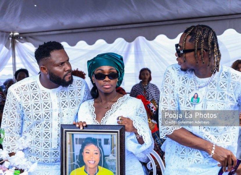 Super Eagles Samuel Chukwueze laid his mother to rest in Ibeku, Umuahia, Abia state ๐