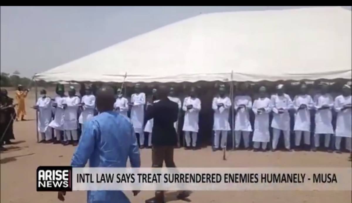 The Terrorists we rehabilitated and allowed back into the Nigerian society are the ones who were for...