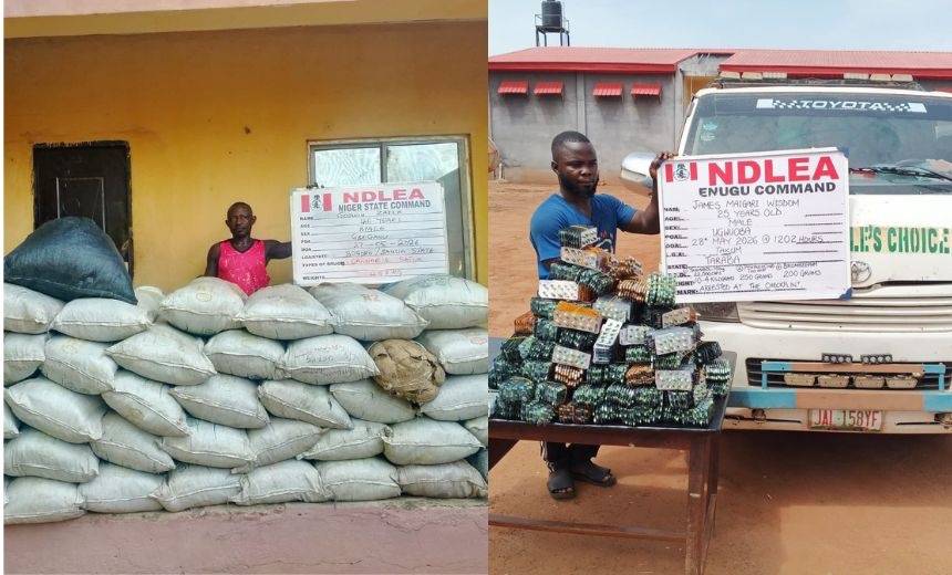 NDLEA have uncovered consignments of high potency illicit drugs concealed in water purifier machines...