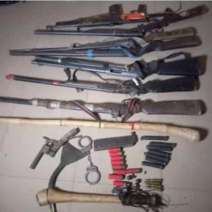 Zamfara Police Arrest Armed Gang Members, Recover Arms in Zamfara