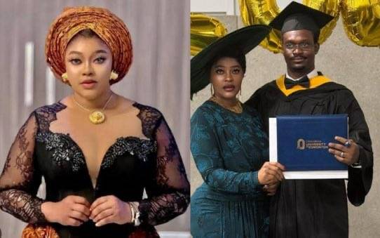 “I sold my gold jewelry and skipped parties to fund my son’s tuition abroad” — Actress Biodun Okeowo...