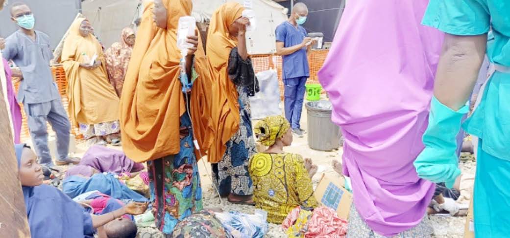 40 people have died and 3,000 have been infected following a cholera outbreak in Borno State.