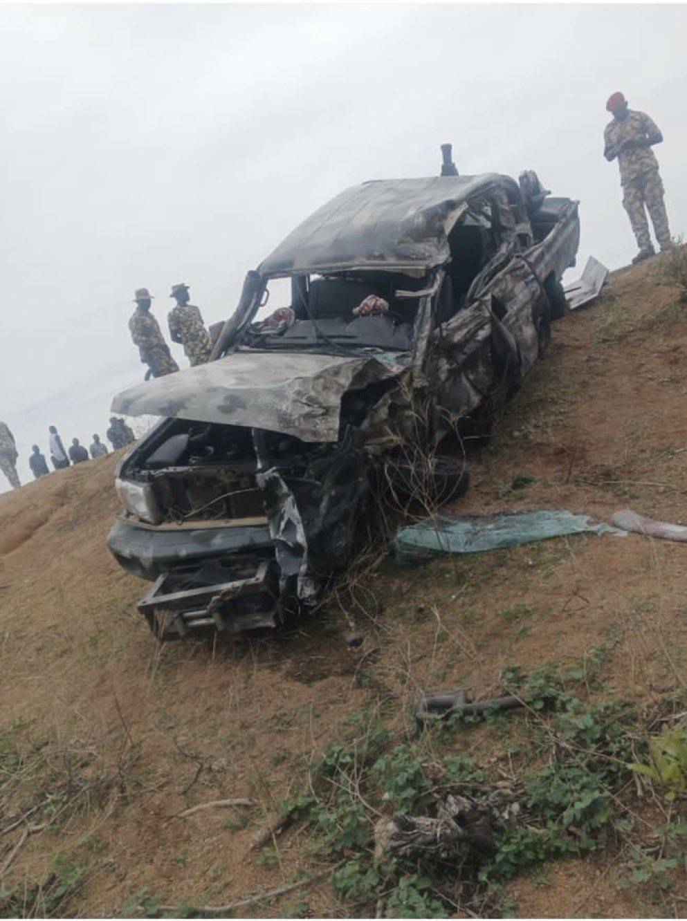 Four NYSC corps members k!lled in Adamawa State road crash.