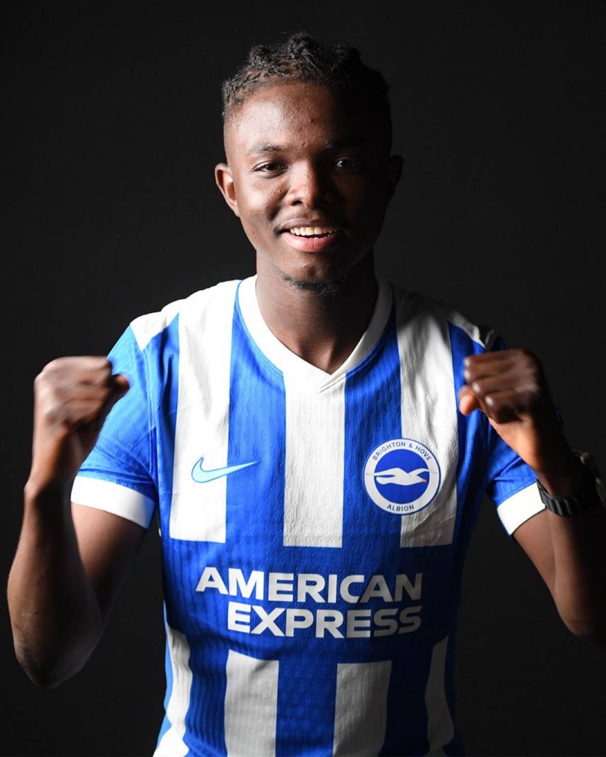 18-year-old Nigerian footballer Zadok Yohanna has just signed for Brighton.