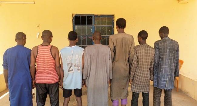 The Kebbi State Police Command has arrested seven suspected bandits in connection with ongoing inves...