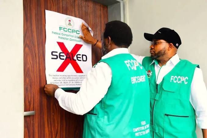 FCCPC has sealed the Lagos office of PWAN MAX Property and Business Solutions Ltd over alleged non-c...