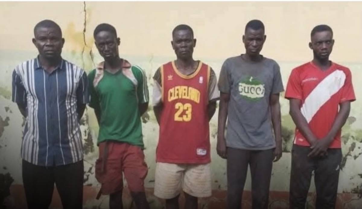 Police Parades suspects Linked To The Kidnap of former minister of power Adelabu’s Sister And Twin...