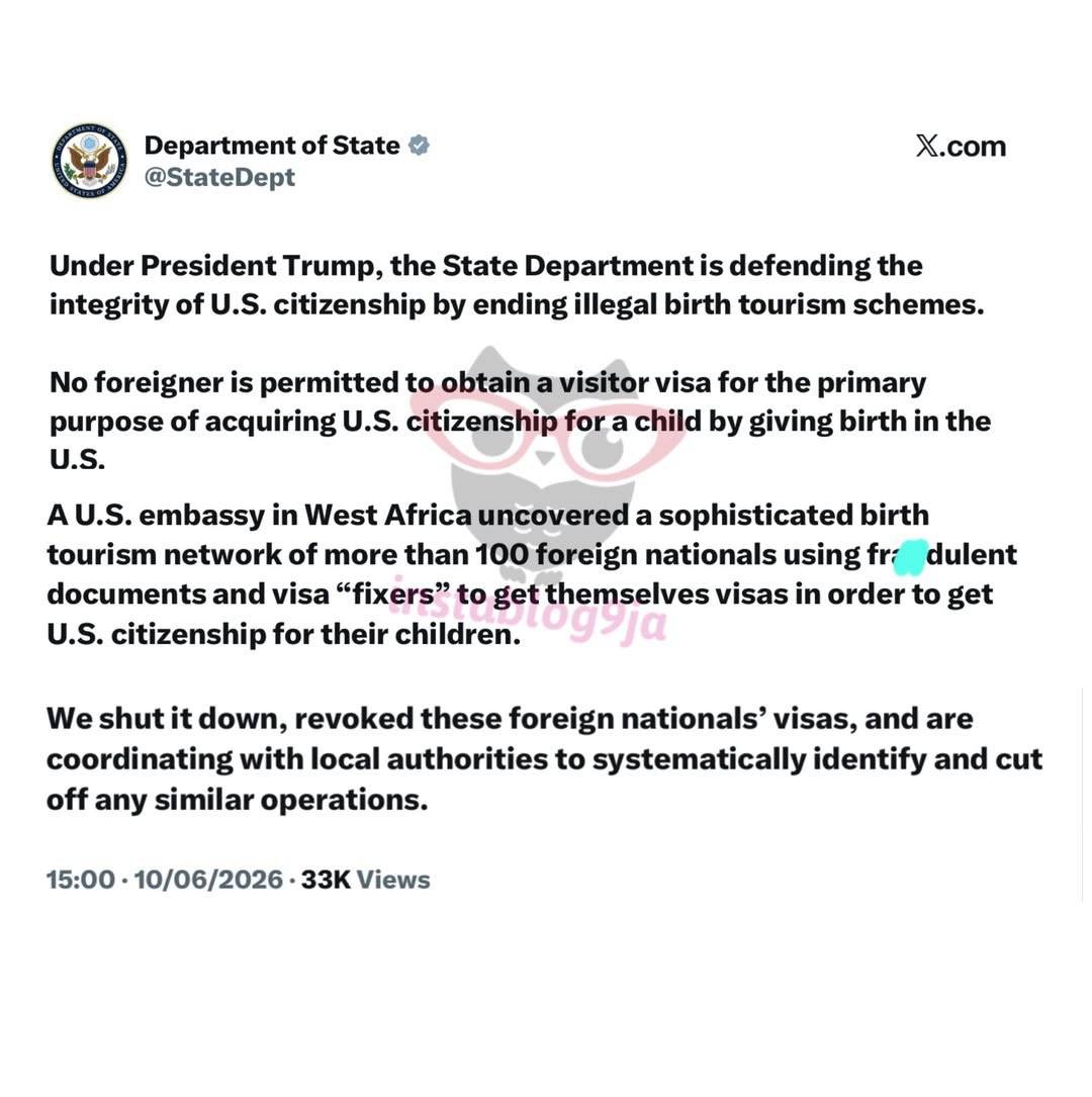“No foreigner is permitted to obtain a visitor visa for the primary purpose of acquiring U.S. citize...