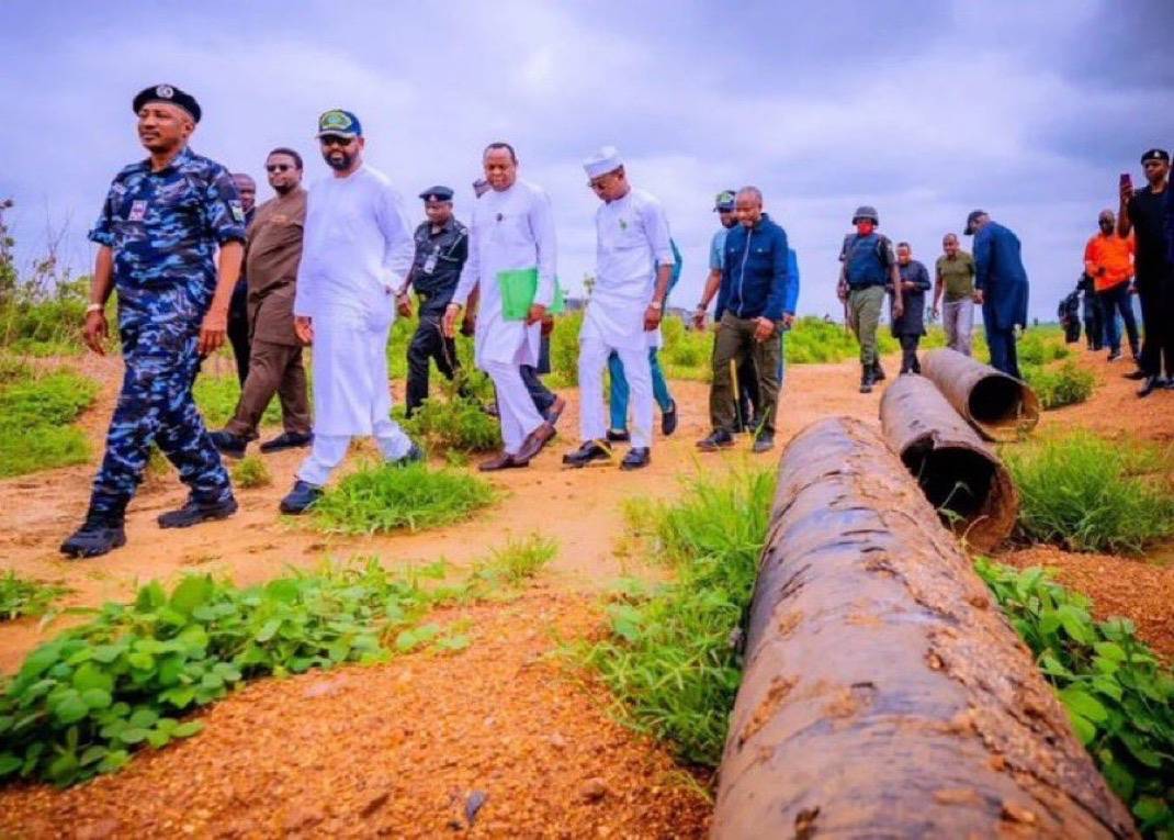 Fake Federal Government task force stole 9km of pipelines

~  NNPCL