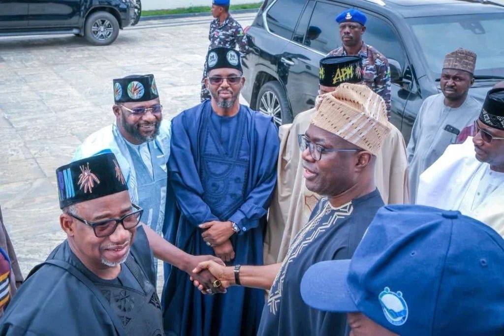 Bauchi State Governor Visits Oyo state Governor Seyi Makinde