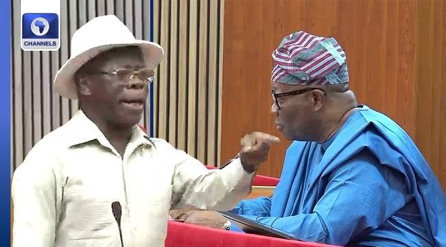 If Akpabio has his way, he will lock me out of the Senate.
~ Senator Adams Oshiomhole