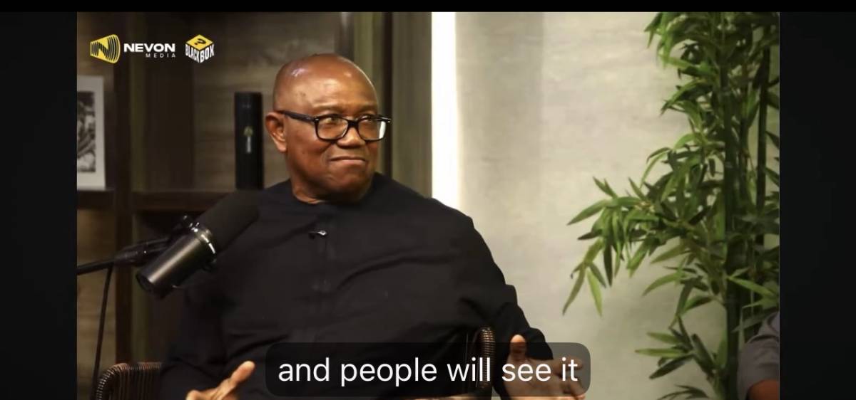 I will only do one term in office as president.

~ Peter Obi
