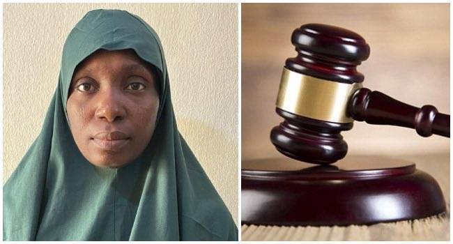 Katsina Court sentences female arms courier to death. The convict, Hauwa’u Mukhtar, was arrested by...
