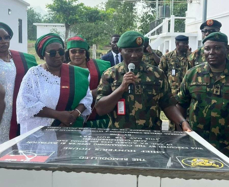 Nigerian Army has renovated and commissioned the headquarters of the 81 Battalion and the official r...