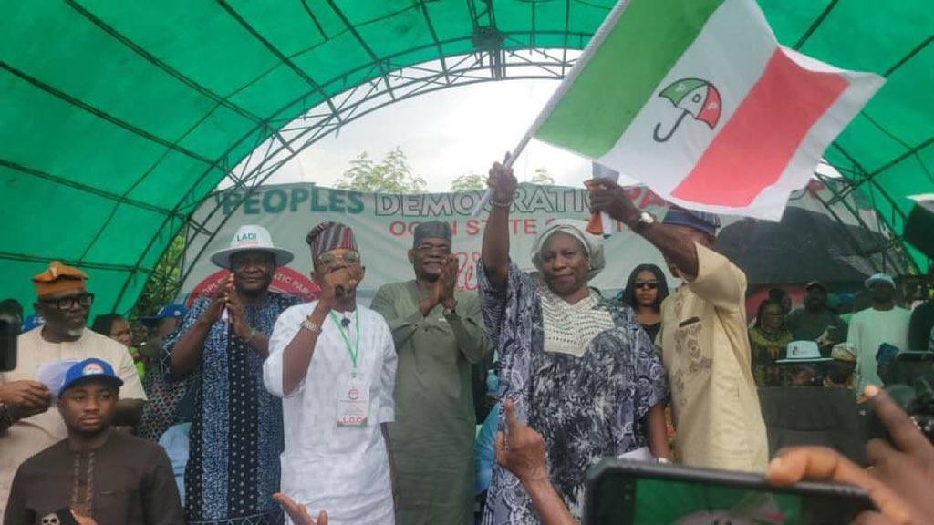 Iyabo Obasanjo clinches Senate ticket after leaving APC and rejoining PDP